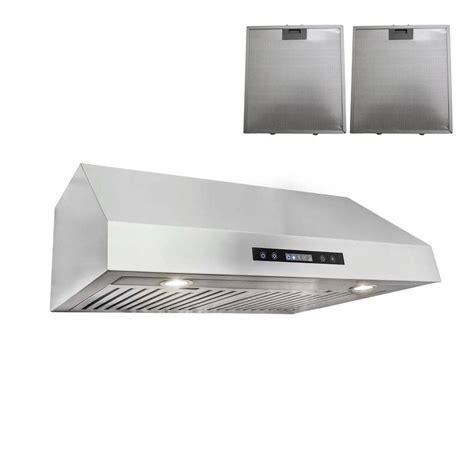 cosmo umc 30 stainless steel under cabinet range hood 30|under cabinet range hoods.